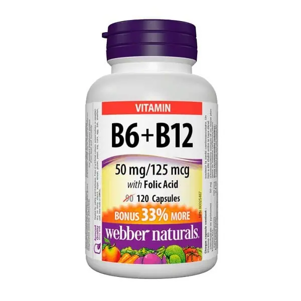ویتامین B6 و B12 وبر نچرالز