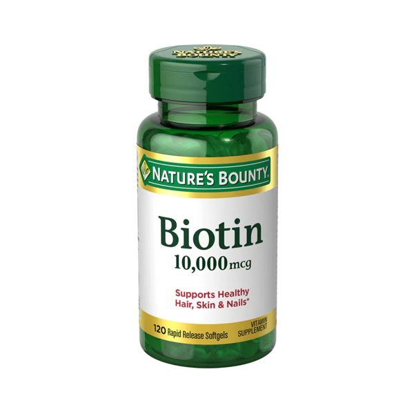 بیوتین 10000 میکروگرم نیچرز بونتی 120 عددی Nature’s Bounty Biotin