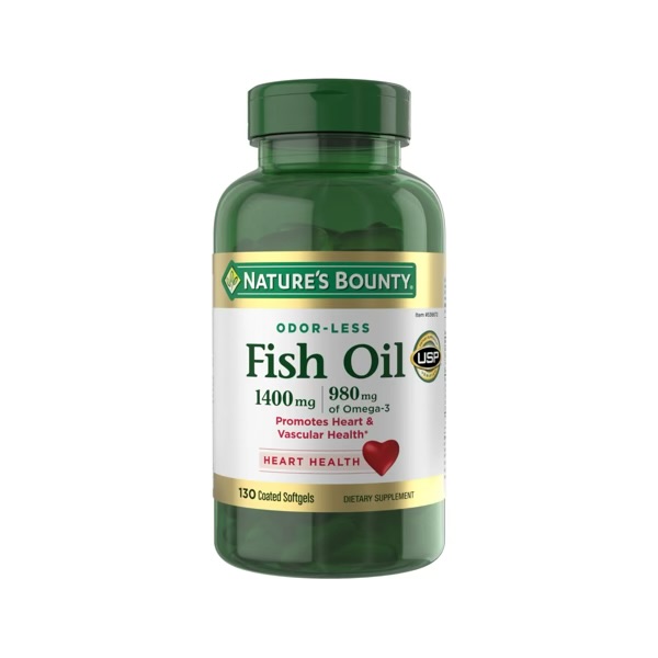 روغن ماهی نیچرز بونتی Nature’s Bounty Fish Oil 1400mg